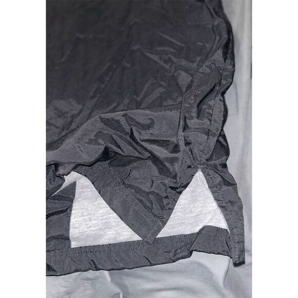 Adidas Black Hooded Jacket Size Large Casual Zip-Up - Picture 4 of 4